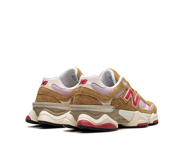 Tênis New Balance 9060 'Great Plains True Red' Bege/Marrom