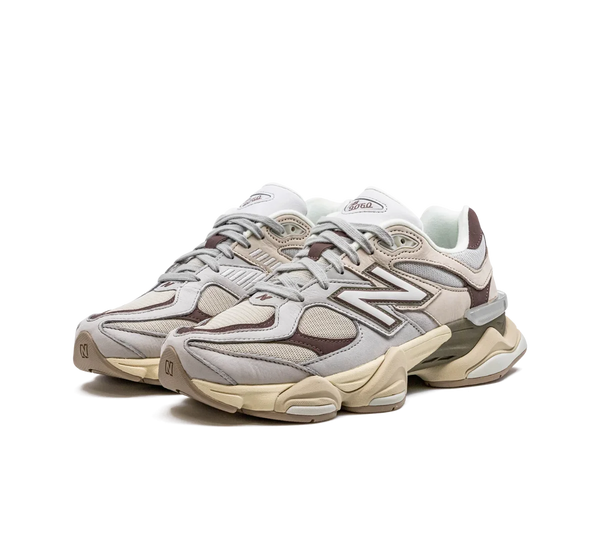 Tênis New Balance 9060 'Grey Matter Timberwolf' Cinza / Marrom