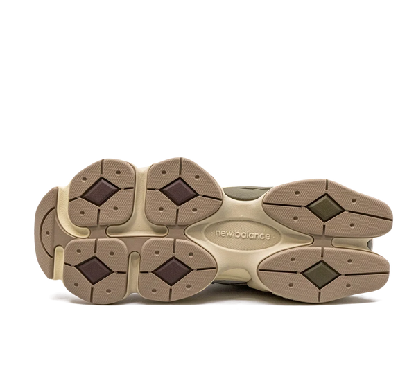 Tênis New Balance 9060 'Grey Matter Timberwolf' Cinza / Marrom