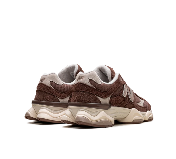 Tênis New Balance 9060 'Rich Oak' Marrom / Bordô