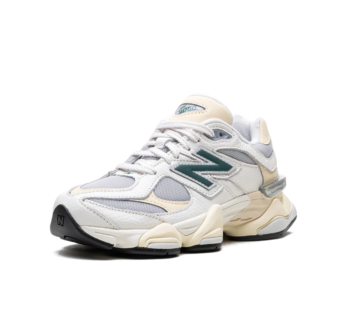 新品 New Balance 9060スニーカー 正規品24200円 Tênis New Balance 9060 Feminino Branco Com a Logo Verde – Juicy