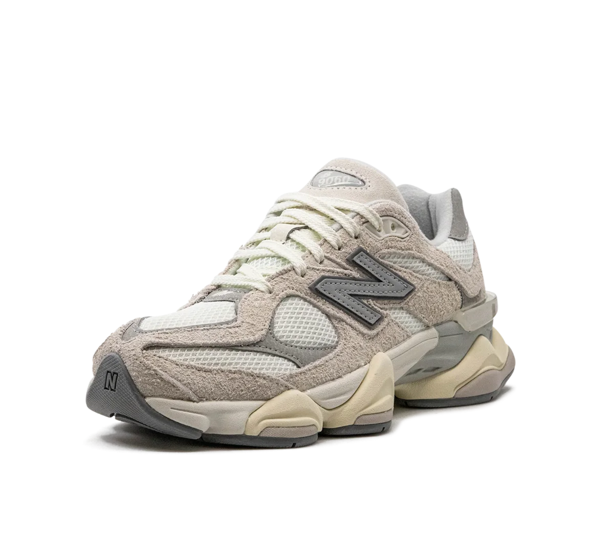 Tênis New Balance 9060 'Suede Pack Sea Salt' Cinza – Juicy Sneakers