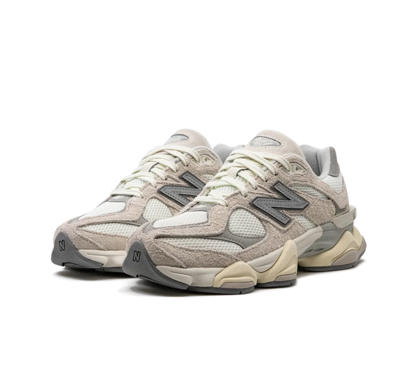 Tênis New Balance 9060 'Suede Pack Sea Salt' Cinza