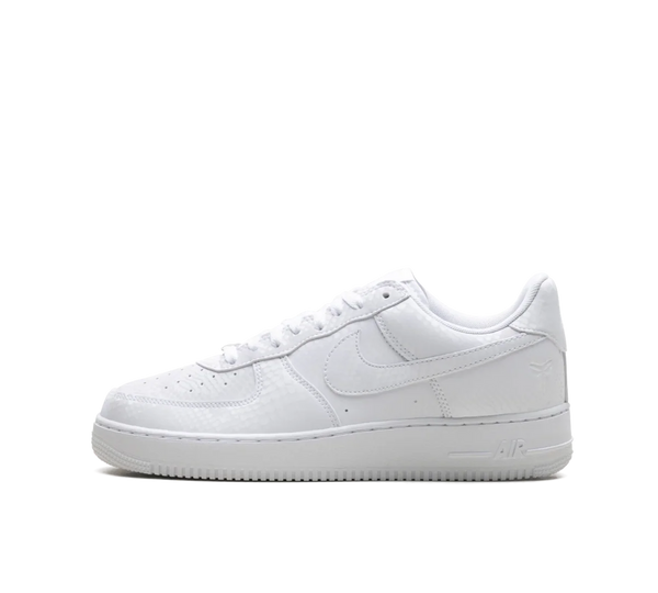 Tênis Nike Air Force 1 Kobe Bryant 'Triple White' Branco