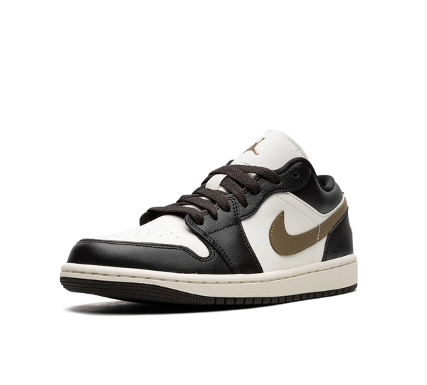 Tênis Nike Air Jordan 1 Low 'Shadow Brown' Preto / Marrom