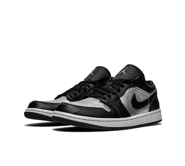 Tênis Nike Air Jordan 1 Low 'Silver Toe' Prata