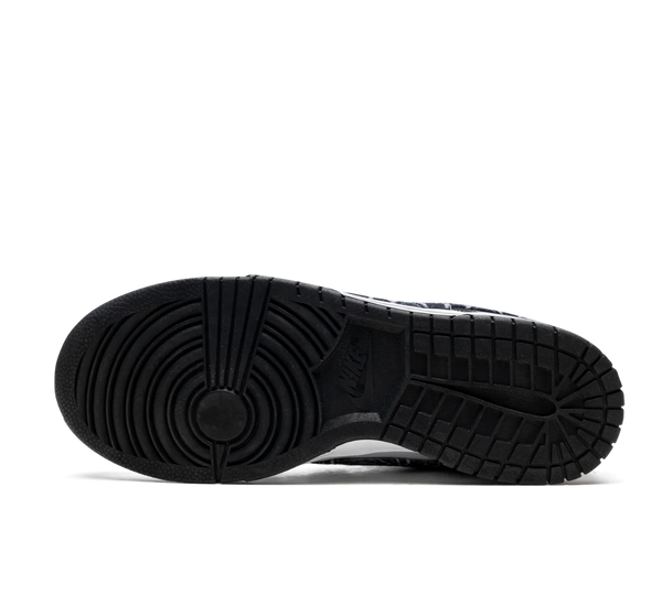 Tênis Nike Dunk Low 'Black Paisley' Branco / Preto