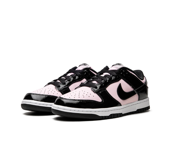 Tênis Nike Dunk Low 'Black Patent Pink' Preto / Rosa