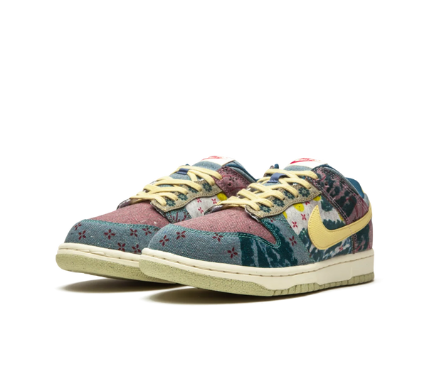 Tênis Nike Dunk Low 'Community Garden' Colorido