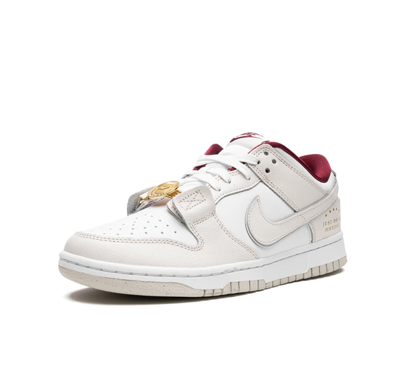 Tênis Nike Dunk Low 'Just Do It White Phantom' Bege