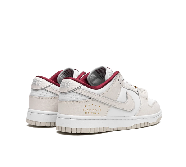 Tênis Nike Dunk Low 'Just Do It White Phantom' Bege