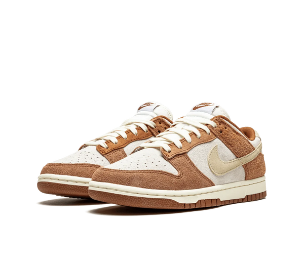 Tênis Nike Dunk Low 'Medium Curry' Bege / Marrom