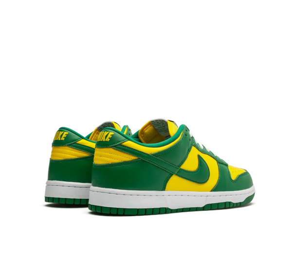 Tênis Nike Dunk Low Retro 'Brazil' Verde / Amarelo