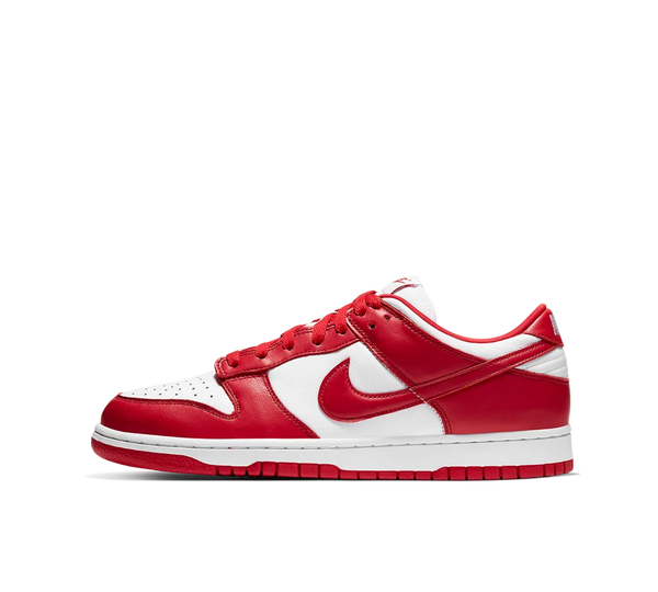 Tênis Nike Dunk Low Retro 'University Red' Vermelho / Branco