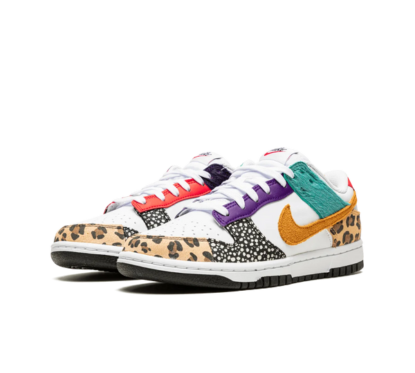 Tênis Nike Dunk Low 'Safari Mix' Animal Print