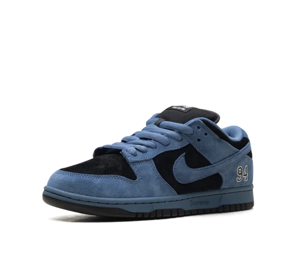Tênis Nike Dunk Low SB Supreme 'Ocean Fog' Azul / Preto
