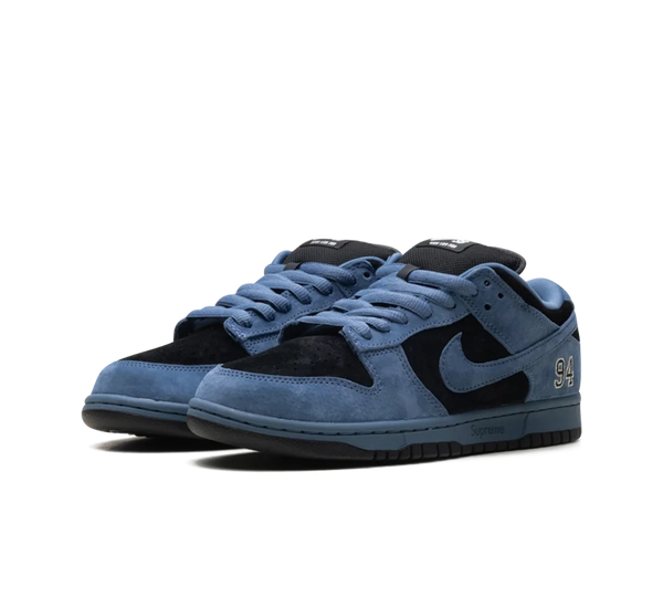 Tênis Nike Dunk Low SB Supreme 'Ocean Fog' Azul / Preto