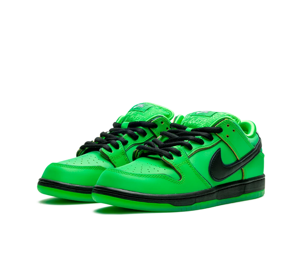 Tênis Nike Dunk Low SB x Powerpuff Girls 'Docinho' Verde