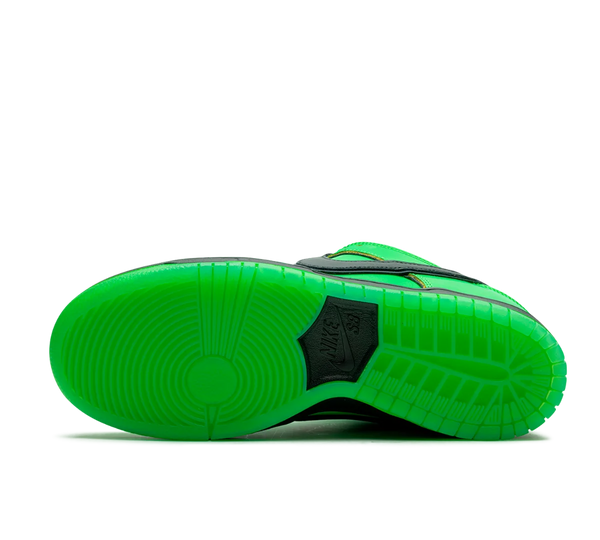 Tênis Nike Dunk Low SB x Powerpuff Girls 'Docinho' Verde