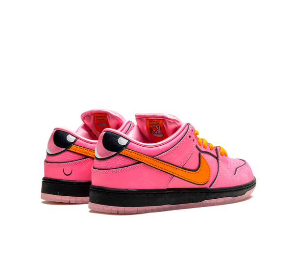 Tênis Nike Dunk Low SB x Powerpuff Girls 'Florzinha' Rosa