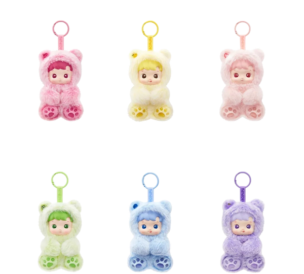 Pop Mart Hacipupu Gummy Bear Series 'Vinyl Plush Pendant' Blind Box