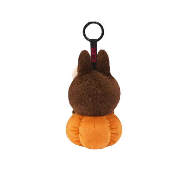 Chaveiro Pop Mart Labubu 'Sitting Pumpkin'