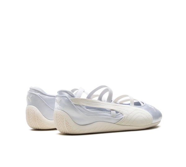 Tênis Speedcat Ballet 'Silver Mist Warm White Satin'