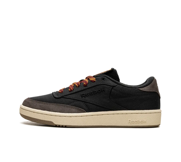 Tênis Reebok Club C Harry Potter 'Hogwarts' Preto / Marrom