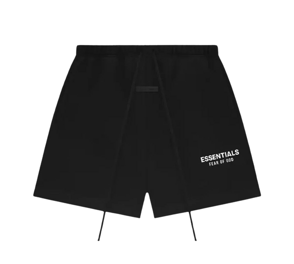 Shorts Fear of God Essentials 'Classic Jet Black SS25' Preto