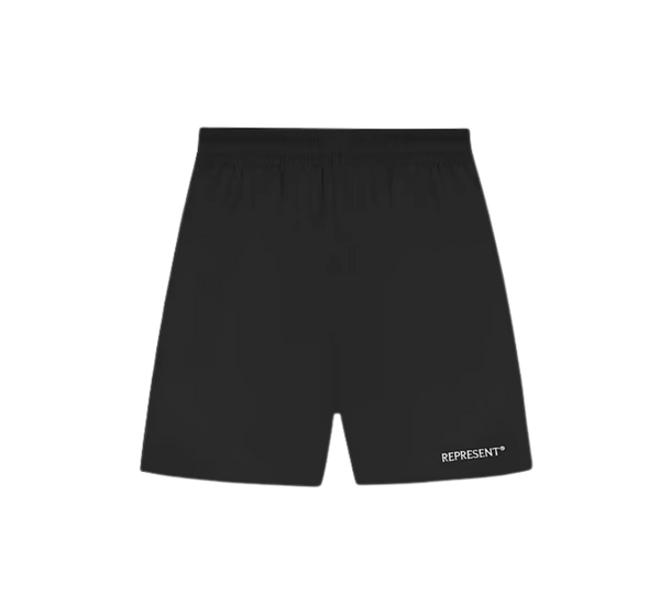 Shorts Represent 'Cotton Black' Preto
