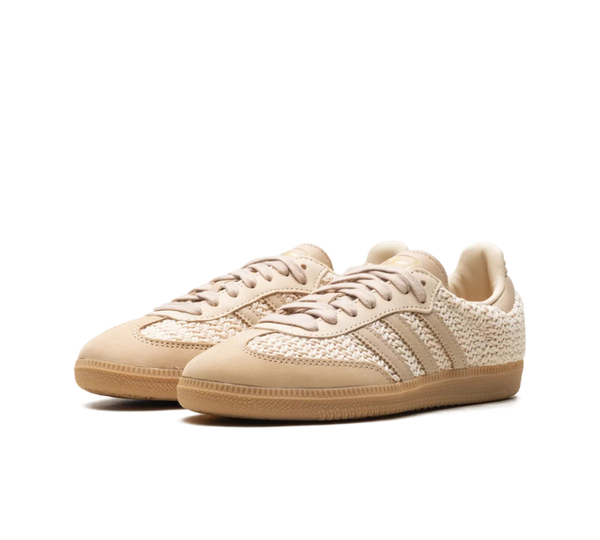 Tênis Adidas Samba OG 'Crochet Pack Sand Strata' Creme