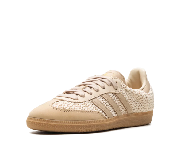 Tênis Adidas Samba OG 'Crochet Pack Sand Strata' Creme