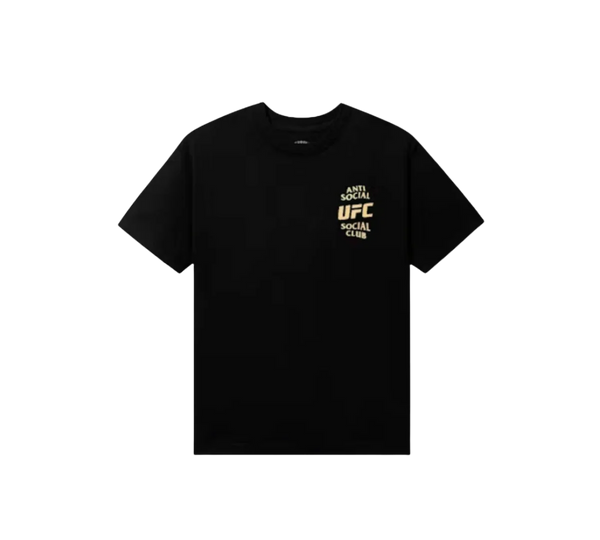 Camiseta Anti Social Social Club x UFC 'Self Titled Tee Black' Preto