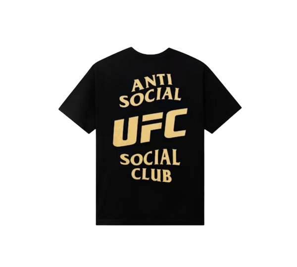 Camiseta Anti Social Social Club x UFC 'Self Titled Tee Black' Preto