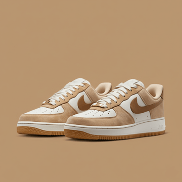 Nike Air Force 1 Vachetta Tan Flax: o tênis marrom que deixa qualquer look com cara de rica