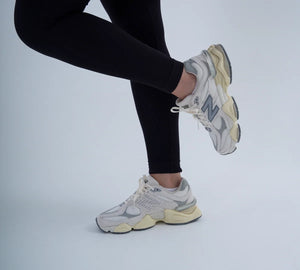 Tênis New Balance 9060 'Sea Salt White' Branco / Cinza – foto 6