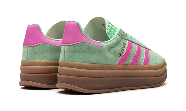 Tênis Adidas Gazelle Bold 'Pulse Mint Pink' Verde / Rosa