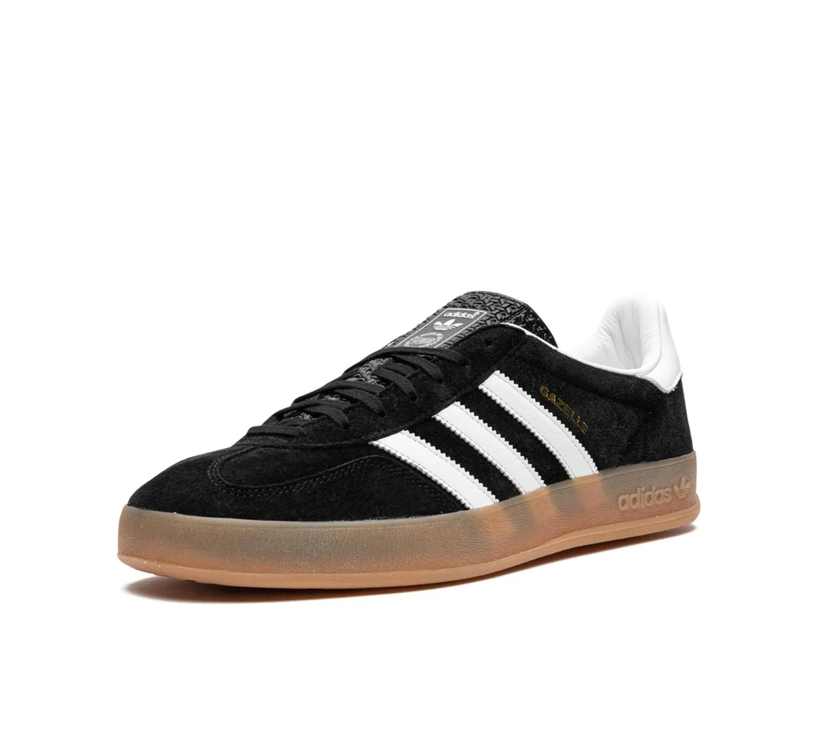 Adidas Gazelle Indoor ‘Black/White/Gum’ Preto