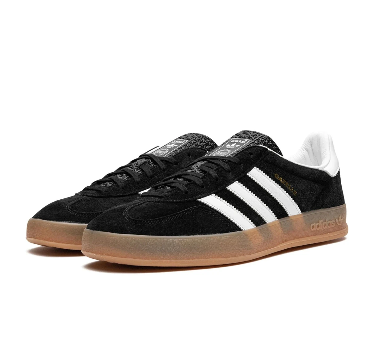 Adidas Gazelle Indoor ‘Black/White/Gum’ Preto