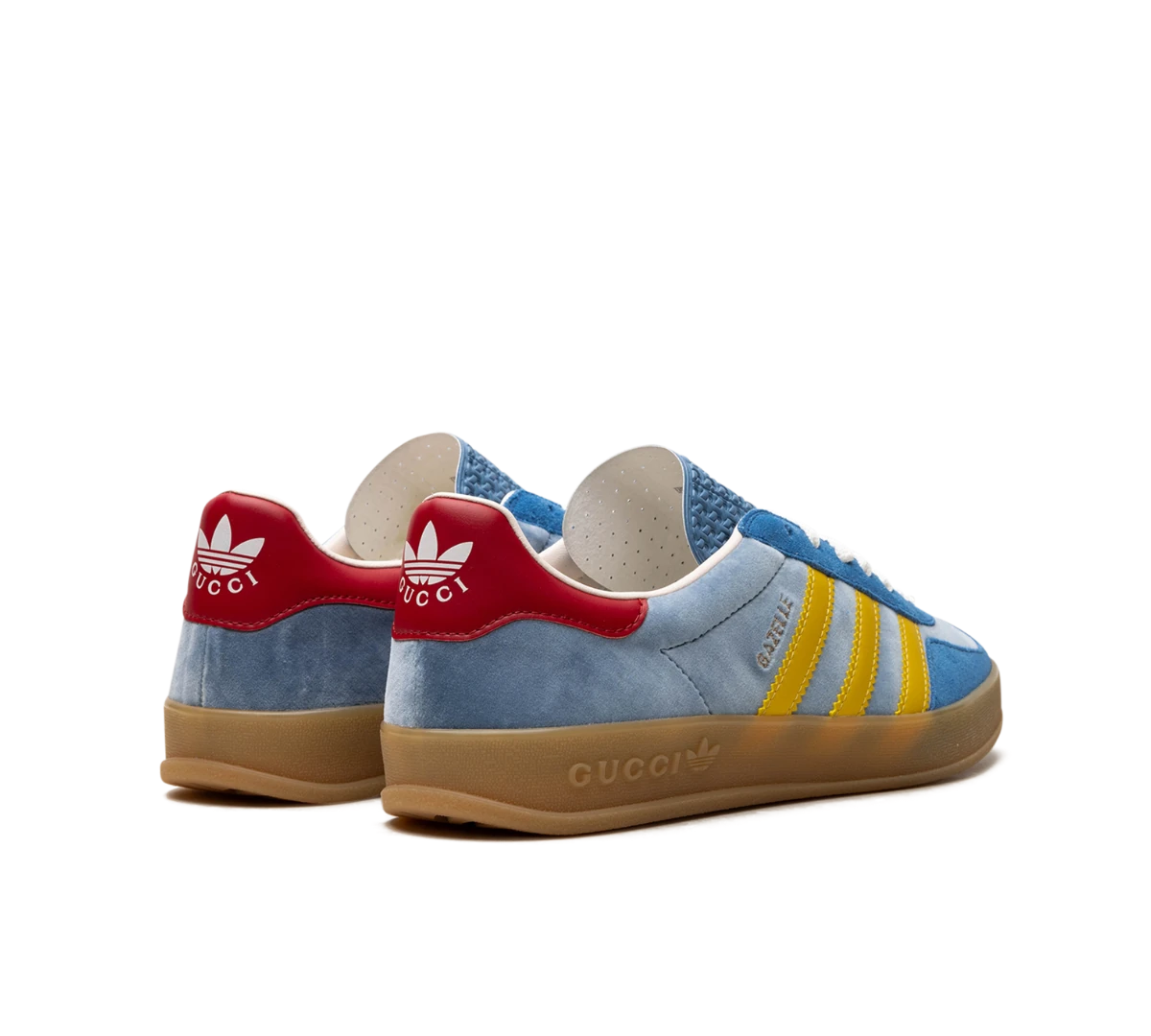 Adidas x Gucci Gazelle 'Light Blue Suede'