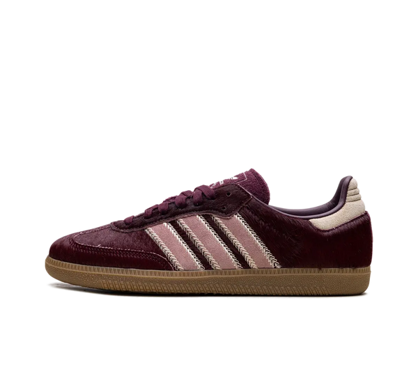Tênis Adidas Samba OG 'Pony Maroon' Vinho
