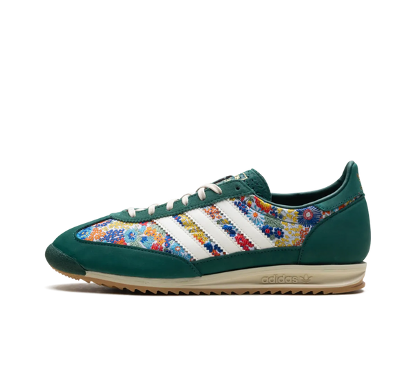 Tênis Adidas SL 72 'Liberty London Collegiate Green' Verde/Flores