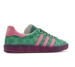 Tênis Adidas x Gucci Gazelle 'Green Pink Strata' Verde / Rosa – foto 2
