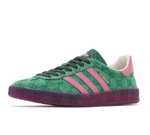 Tênis Adidas x Gucci Gazelle 'Green Pink Strata' Verde / Rosa – foto 3
