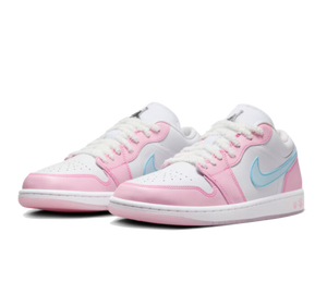 Tênis Nike Air Jordan 1 Low 'Paw Print' Rosa – foto 2