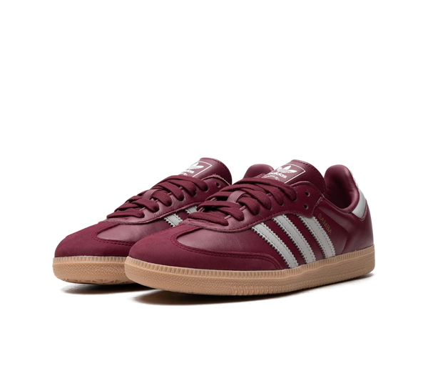 Tênis Adidas Samba OG 'Burgundy' Bordô