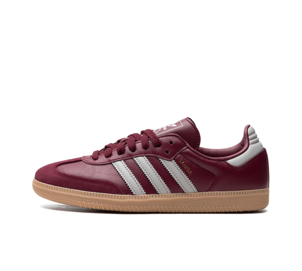 Tênis Adidas Samba OG 'Burgundy' Bordô