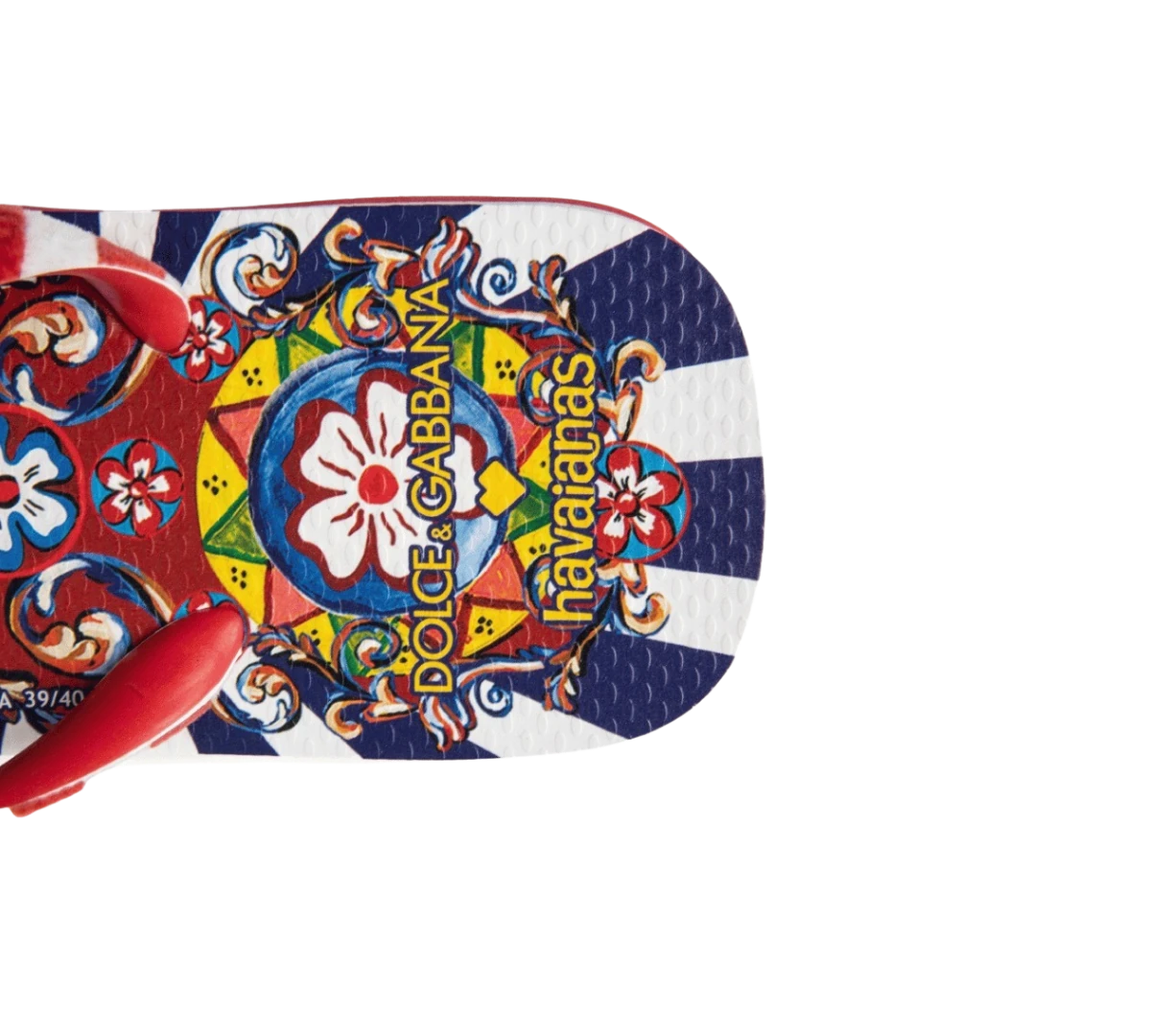 Chinelo Havaianas Dolce&Gabbana 'Carretto Siciliano'