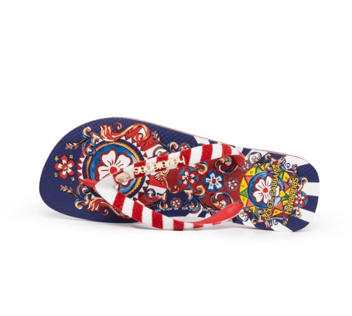 Chinelo Havaianas Dolce&Gabbana 'Carretto Siciliano'