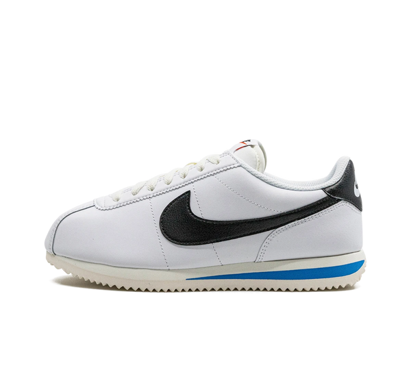 Tênis Nike Cortez 'White Black Light Photo Blue' Branco / Preto